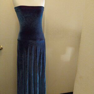 Body Politiques, stretch velvet tube dress/ skirt